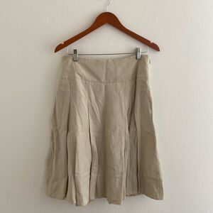 NWT Ann Taylor skirt linen mix size 8